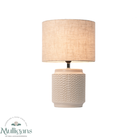 Hazel table lamp cream 44cm - TL5534 - Tara Lane -  Mulligans of Ballaghaderreen