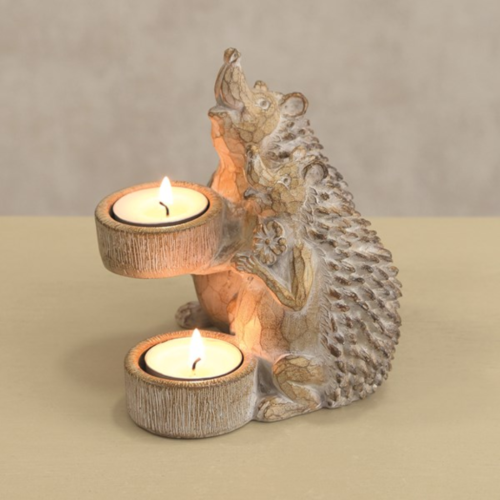 Hedgehog Tealight Holder 33811 Straits Home and Gift Mulligans of Ballaghaderreen