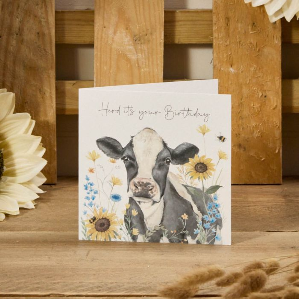 "Herd it's Your Birthday" Card 4FL840 Richard Langs Mulligans of Ballaghaderreen