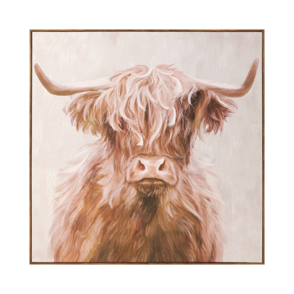 Highland Cow Canvas 35788 Straits Home and Gift Mulligans of Ballaghaderreen