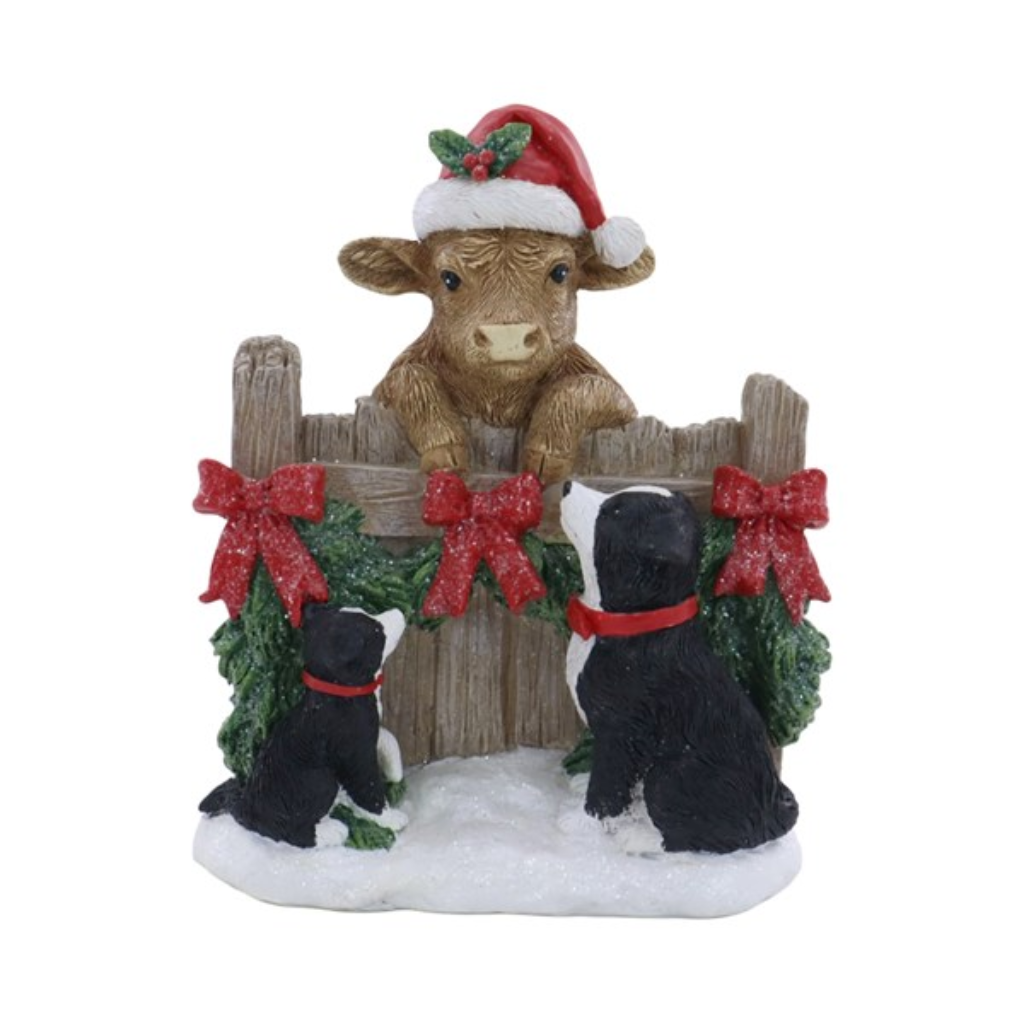 Highland Cow & Friends 16x20cm 36580 Straits Home and Gift Mulligans of Ballaghaderreen
