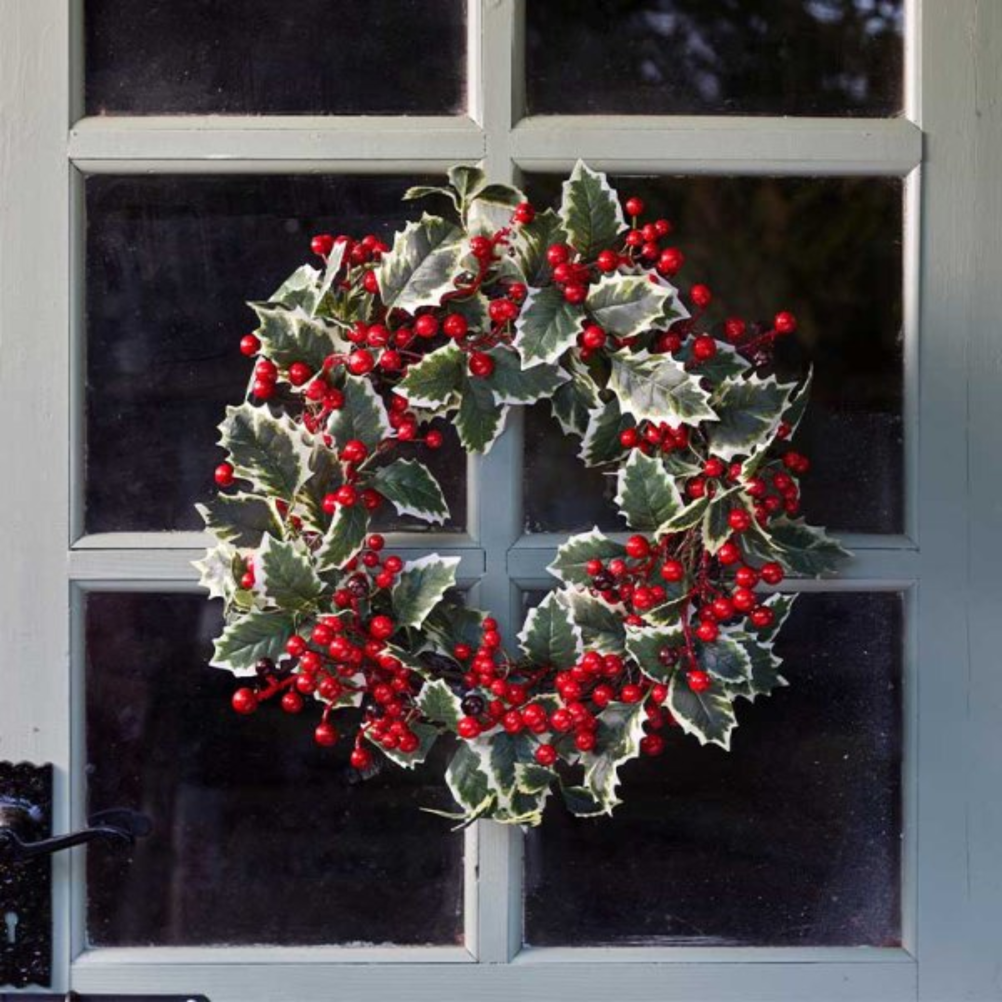 HollyBerry Wreath - 50cm 2543037 Smart Garden Christmas Mulligans of Ballaghaderreen