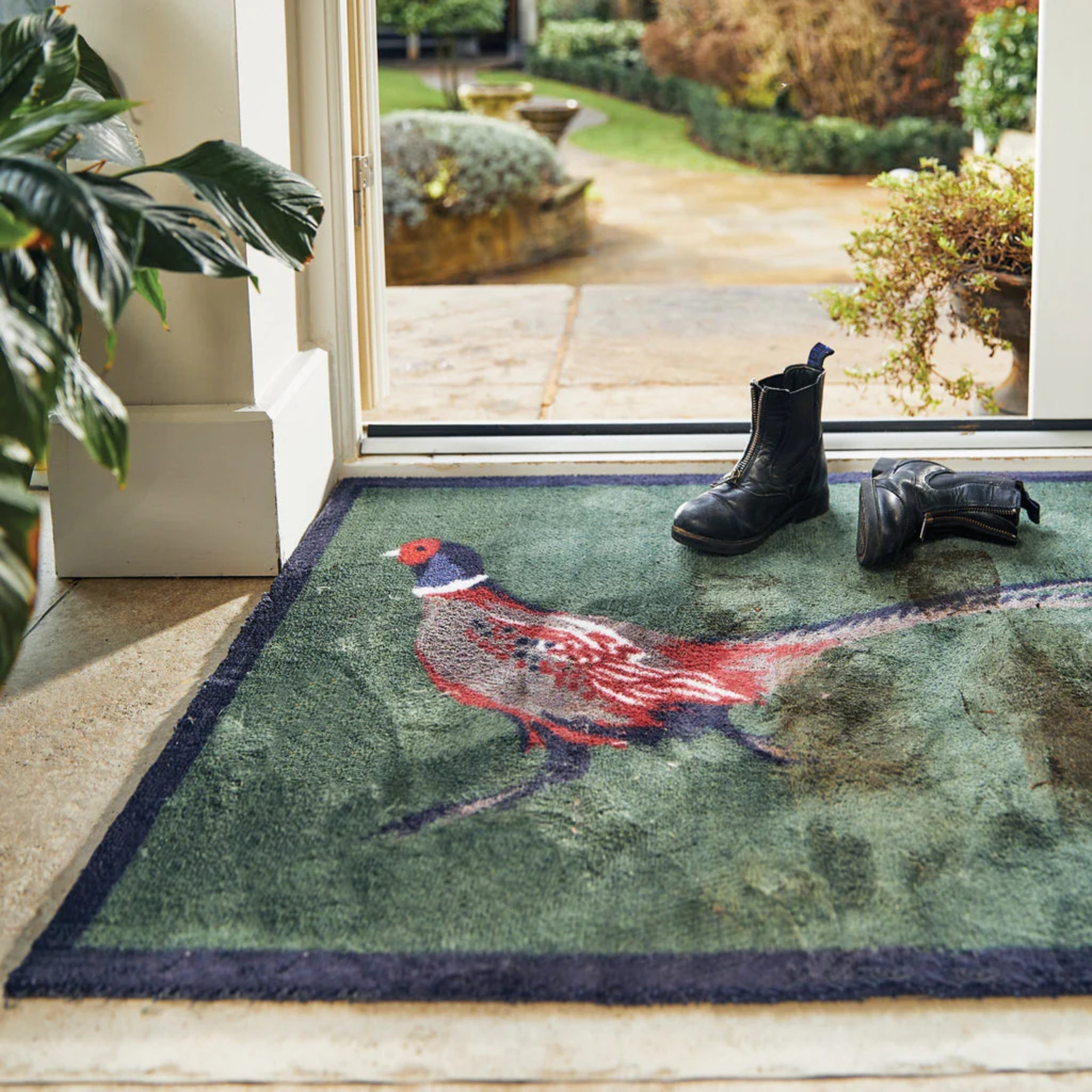 Hug Rug Pheasant Green-65x85cm PT620346 Paul Edwards Home Mulligans of Ballaghaderreen