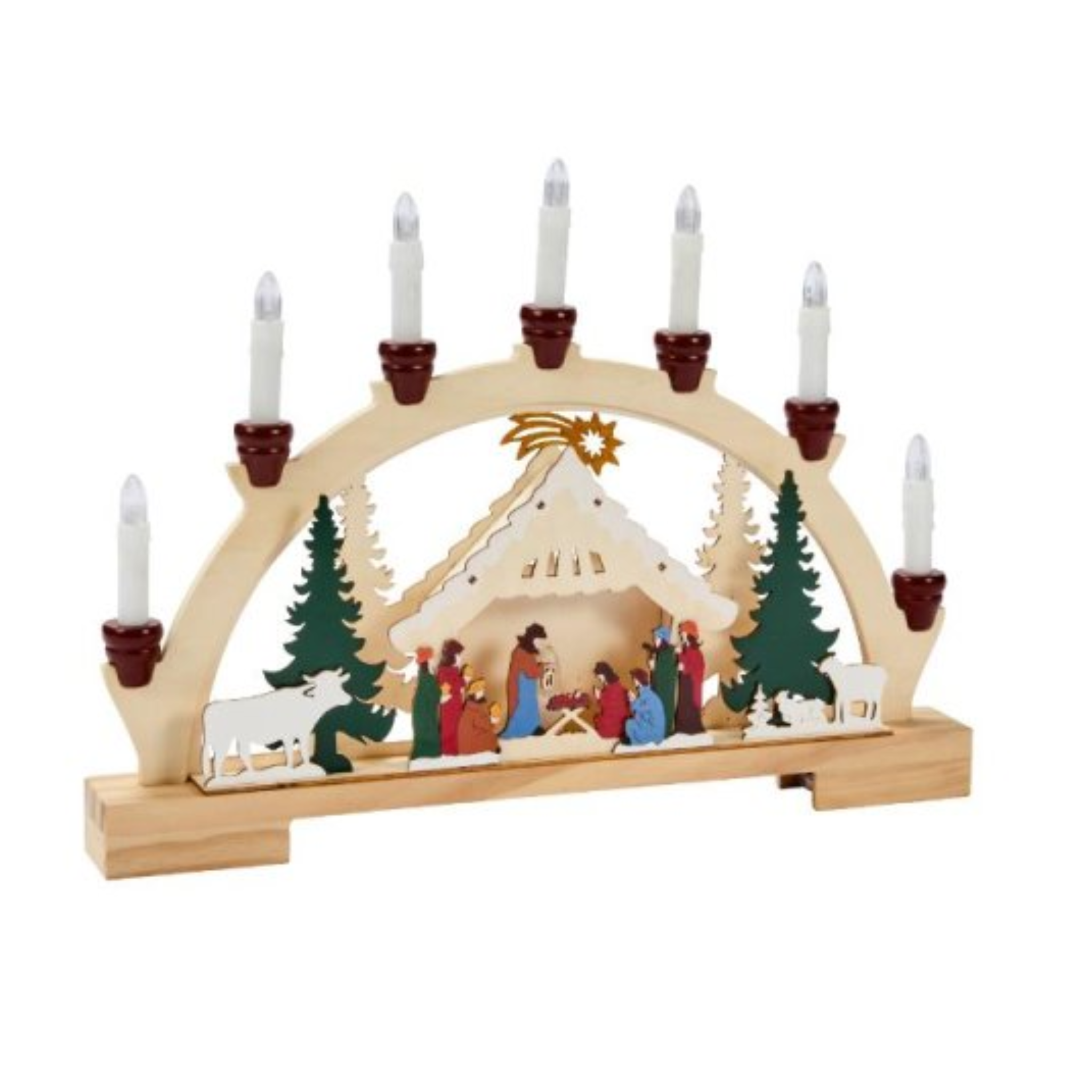 InLit Nativity CandleBridge 2590071 Smart Garden Christmas Mulligans of Ballaghaderreen