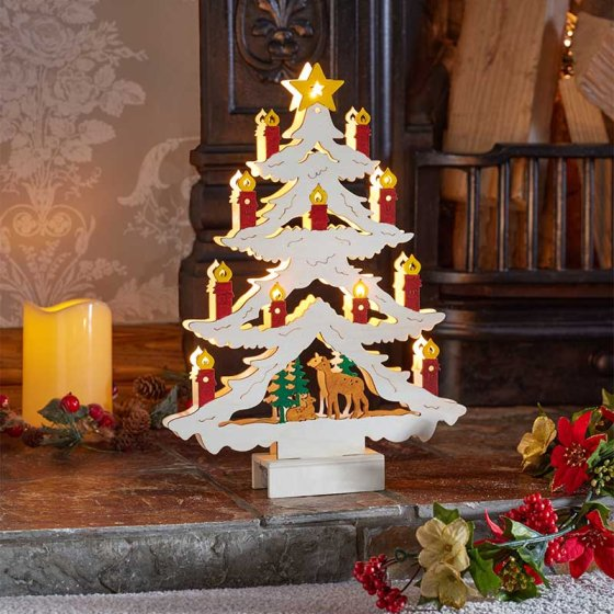 InLit Candle Tree 2590064 Smart Garden Christmas Mulligans of Ballaghaderreen