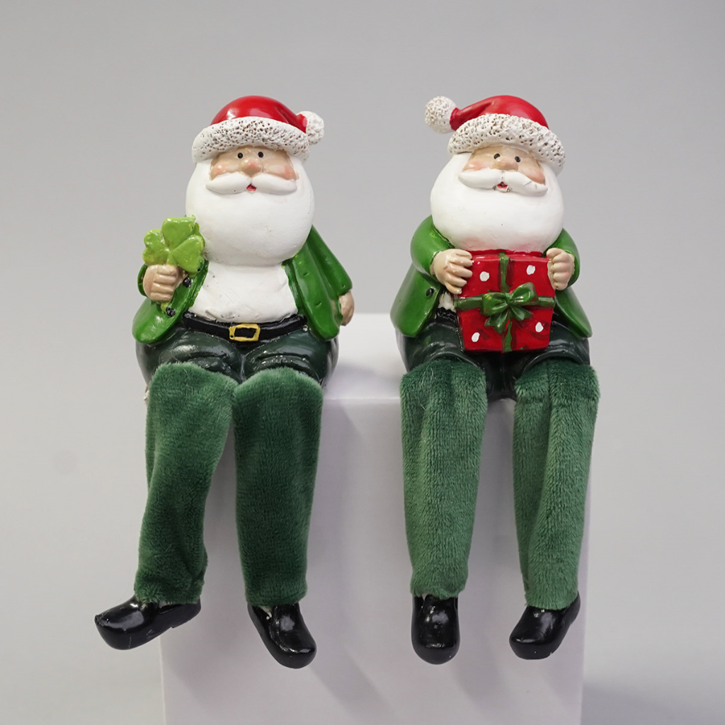 Irish Santas 2 Pcs 50649 Verano Mulligans of Ballaghaderreen