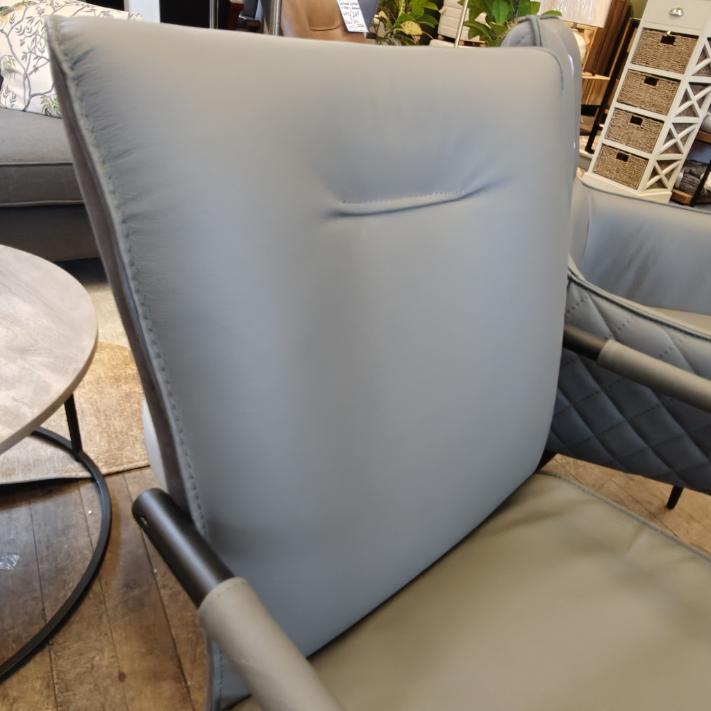 James Sage Genuine Leather Fireside Slim Chair Mulligans of Ballaghaderreen