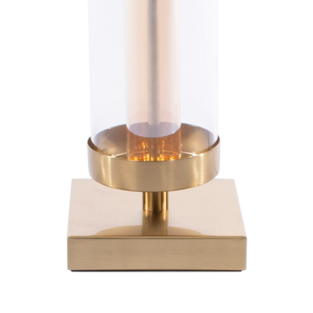 Jane Glass Cylinder Lamp Gold/Bronze 54cm TH5106 Tara Lane Mulligans of Ballaghaderreen