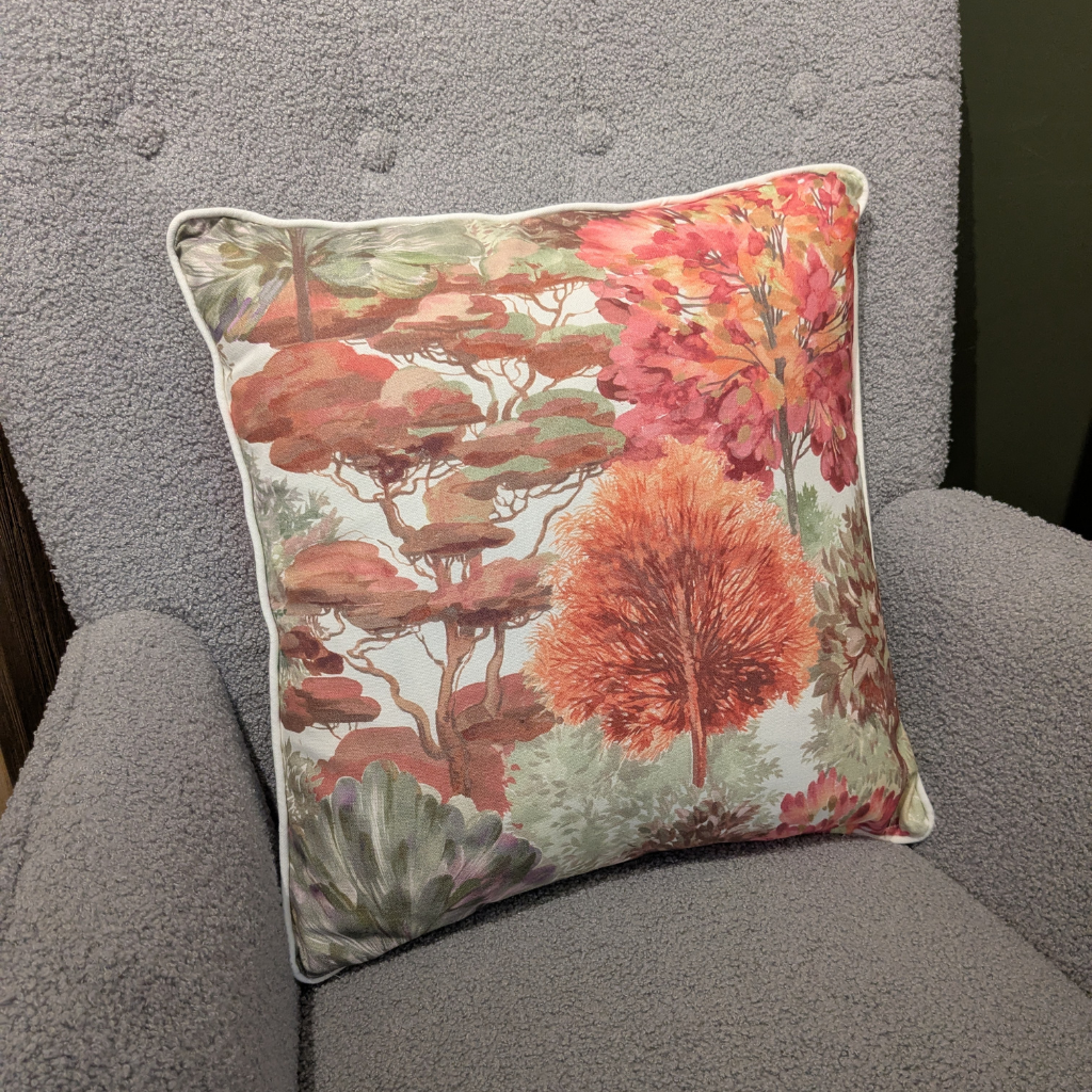 Jungle Pink Feather Scatter Cushion JPFSC Millford Linen Mulligans of Ballaghaderreen 