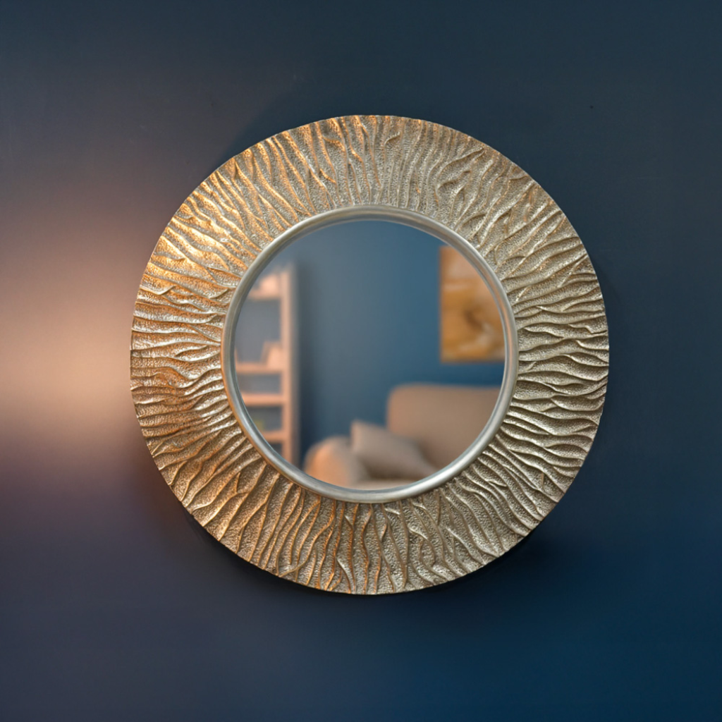 Kelsey Mirror Round Champagne TL 7219 Tara Home Mulligans of Ballaghaderreen