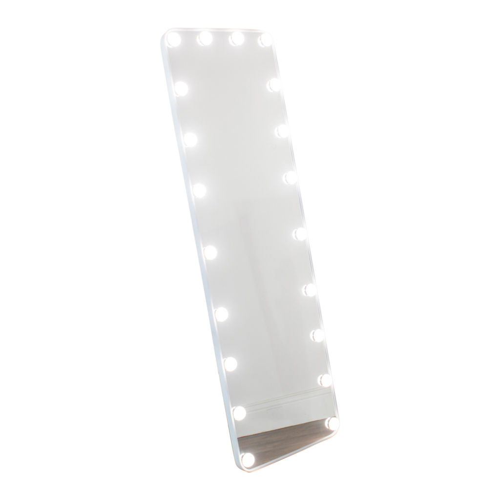 LED Bulb Modena Cheval Mirror White 160 x 50cm TL7008 Tara Lane Mulligans of Ballaghaderreen
