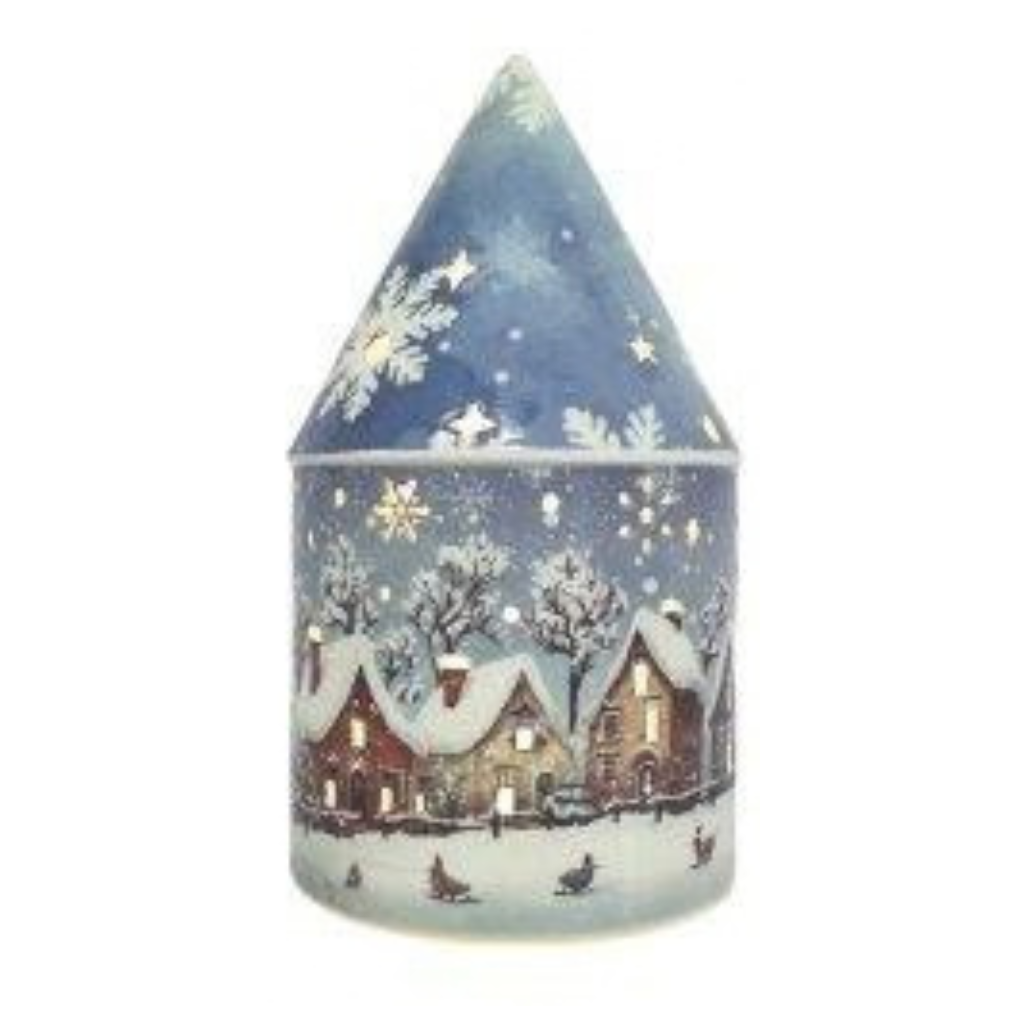 LED Ceramic House 21cm 36932 Straits Mulligans of Ballaghaderreen