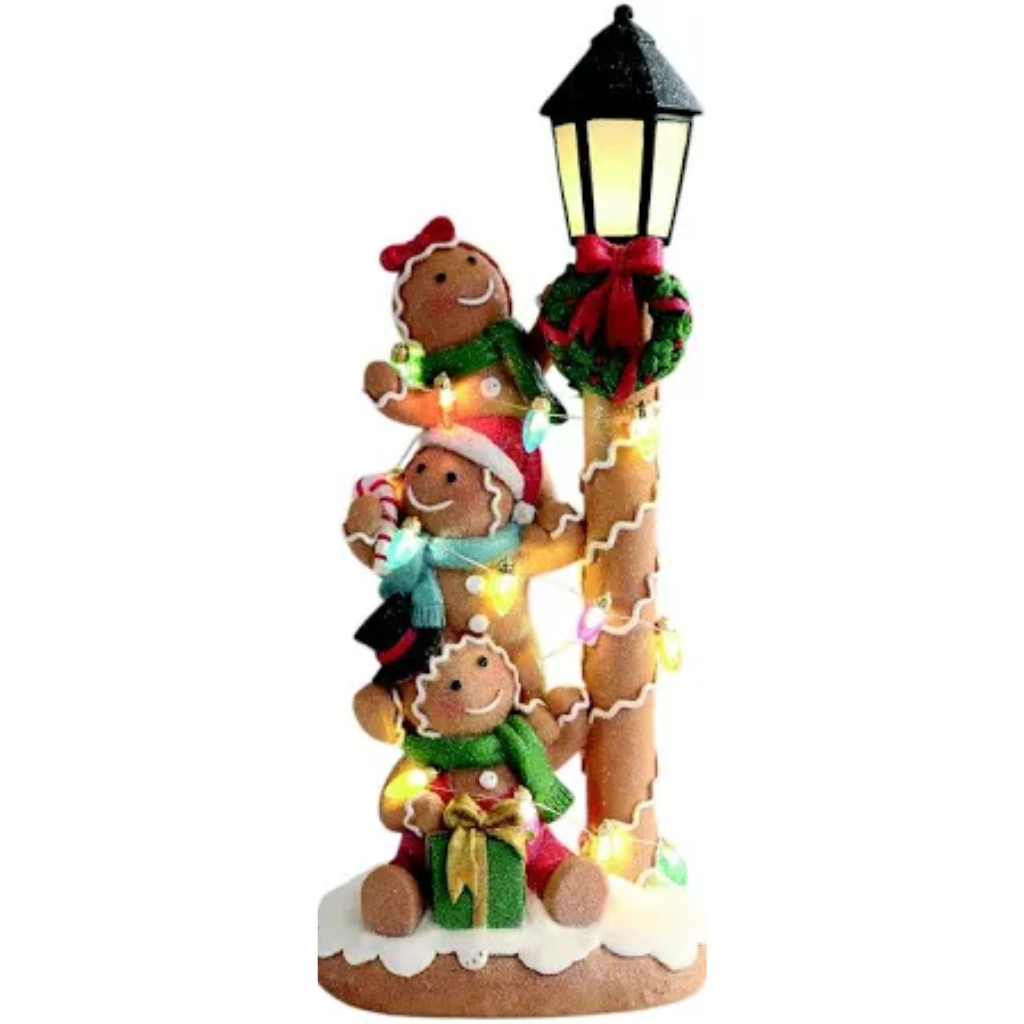 LED Gingerbread Lamp Post 36cm Straits Home and Gift 34285 Mulligans of Ballaghaderreen 