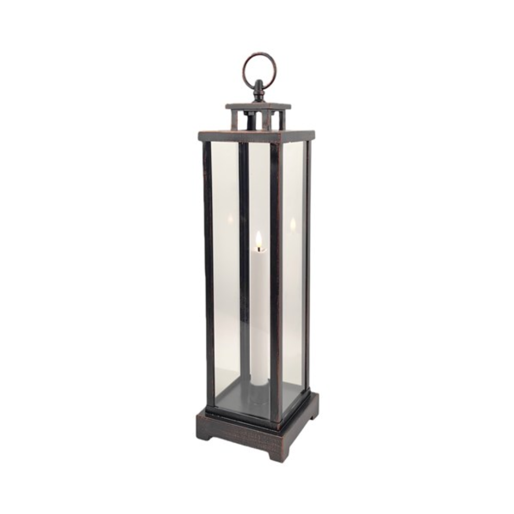 LED Lantern Copper 12x45cm 36282 Straits Home and Gift Mulligans of Ballaghaderreen