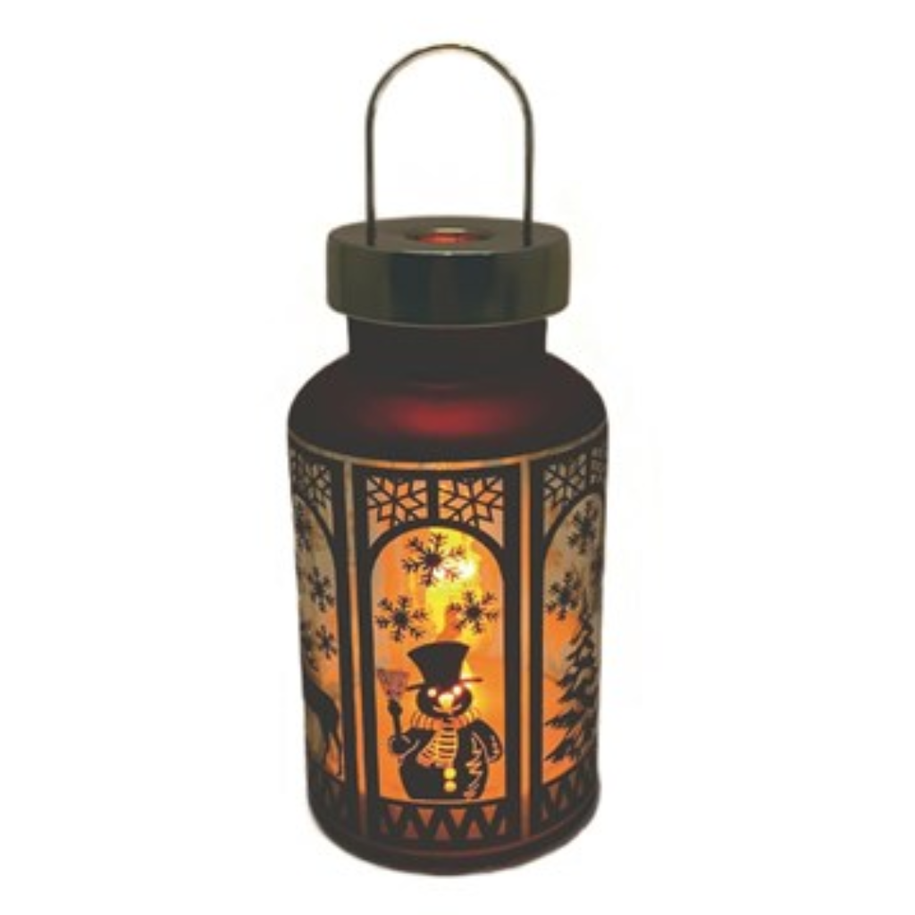 LED Lantern Gold/Red/White 20cm 34512 Straits Mulligans of Ballaghaderreen 