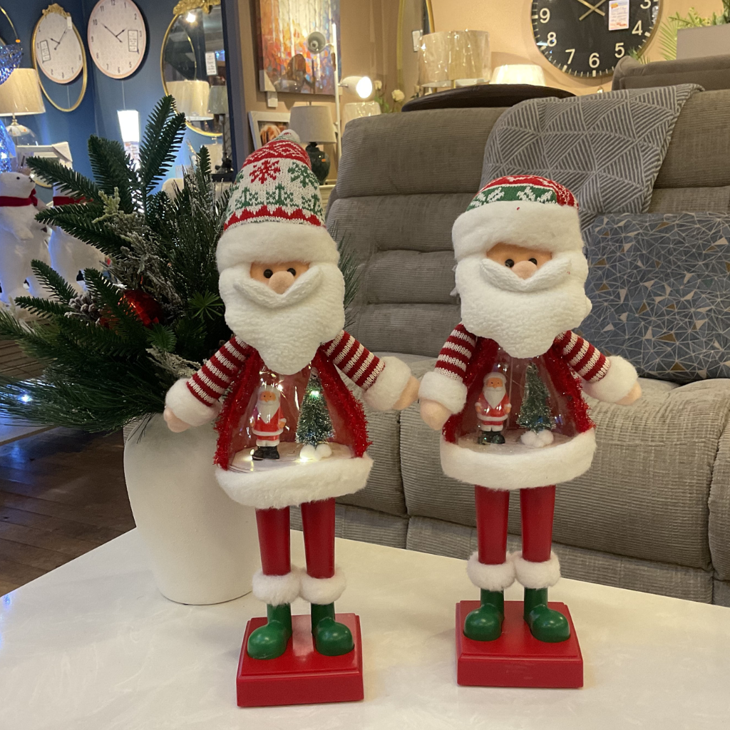 LED Music  Dangly Santa Legs Lit Scene 233395 Shatchi Mulligans of Ballaghaderreen