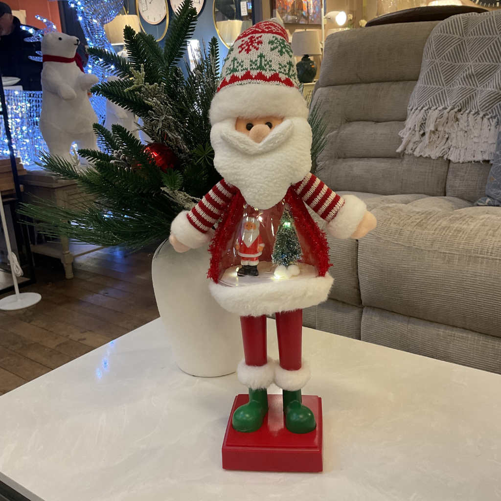 LED Music  Dangly Santa Legs Lit Scene 233395 Shatchi Mulligans of Ballaghaderreen