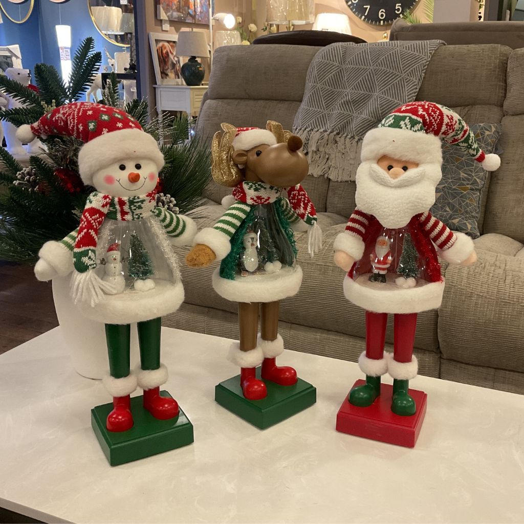 LED Music  Dangly Santa Legs Lit Scene 233395 Shatchi Mulligans of Ballaghaderreen