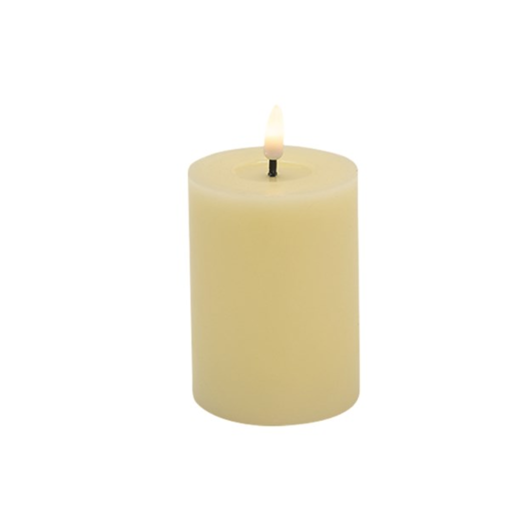 LED Pillar Ivory 10cm 36292 Straits Home and Gift Mulligans of Ballaghaderreen