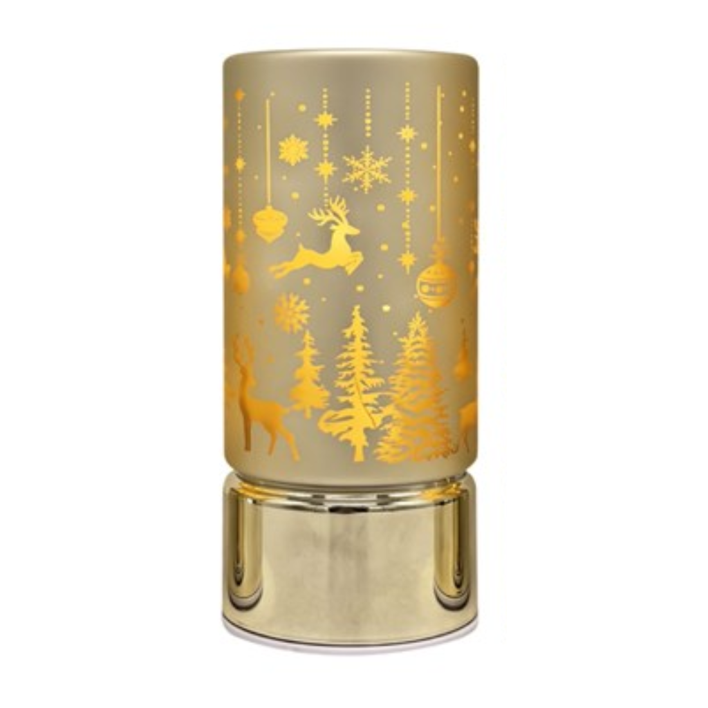 LED Rotating Deer Column 20cm 3 Assorted Colours 36833 Straits Home and Gift Mulligans of Ballaghaderreen