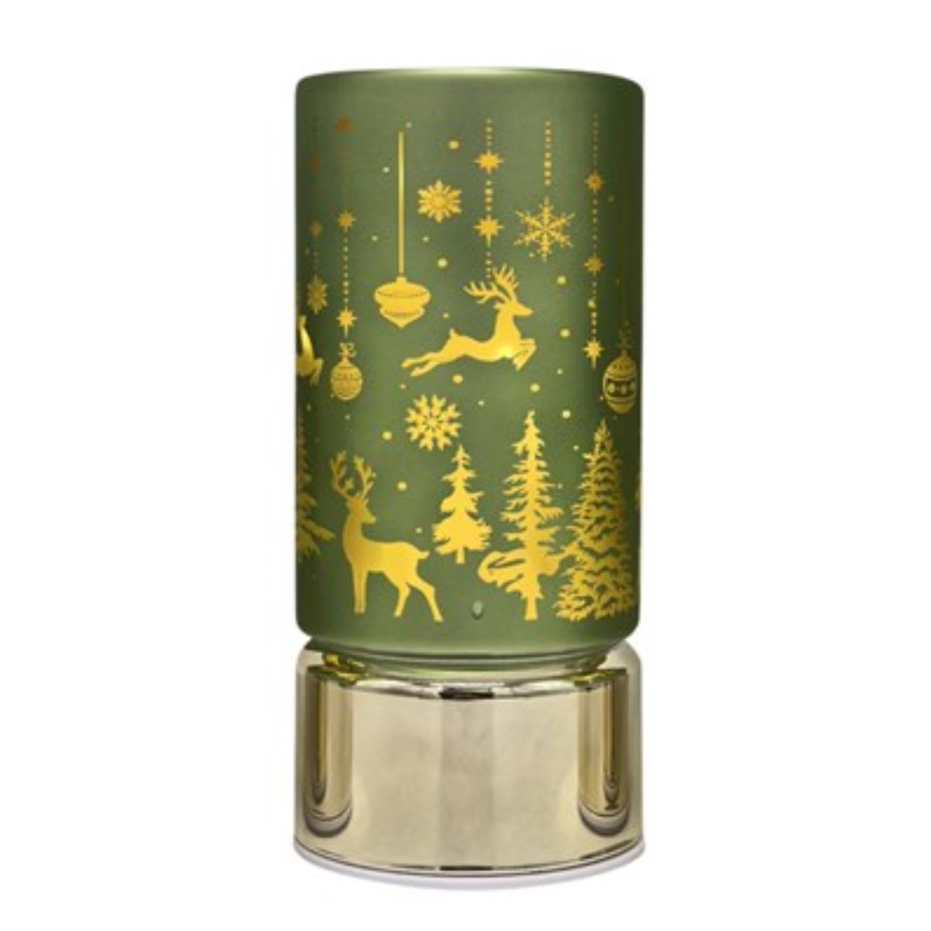 LED Rotating Deer Column 20cm 3 Assorted Colours 36833 Straits Home and Gift Mulligans of Ballaghaderreen