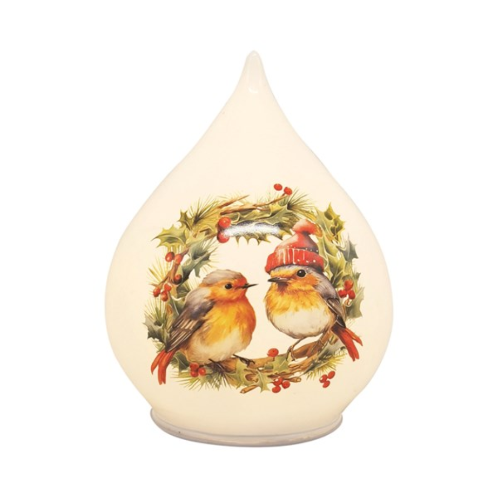 LED Teardrop Robins 15cm 36844 Straits Home and Gift Mulligans of Ballaghaderreen