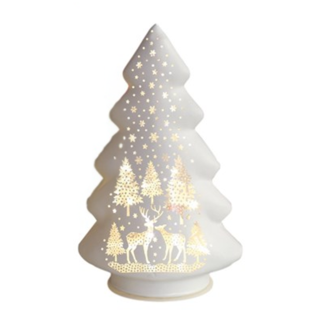 LED Tree Gold/Red/White 19cm 34520 Straits Mulligans of Ballaghaderreen 