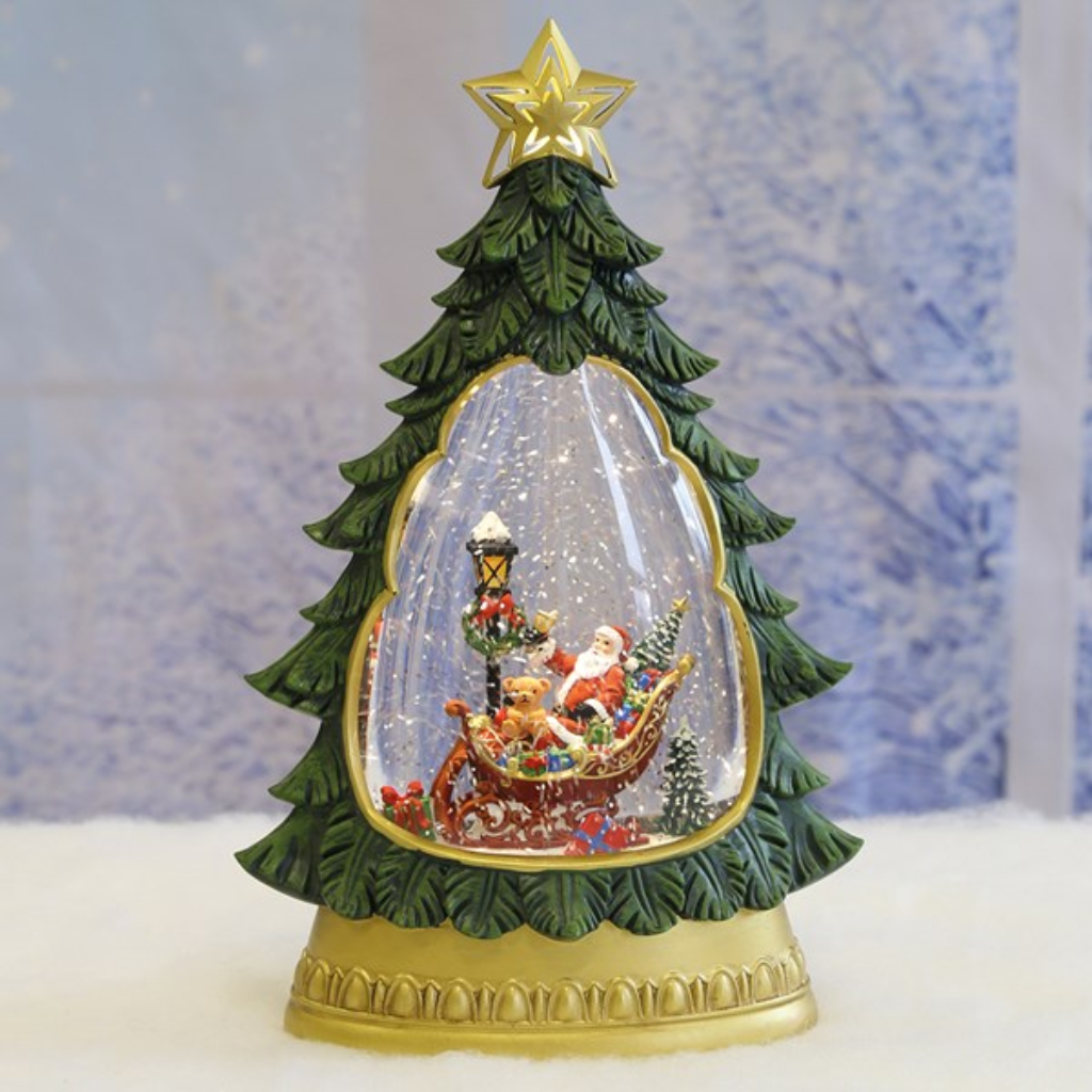 LED Tree Icon Spinner 31cm 3 Assorted 36751 Straits Home and Gift Mulligans of Ballaghaderreen