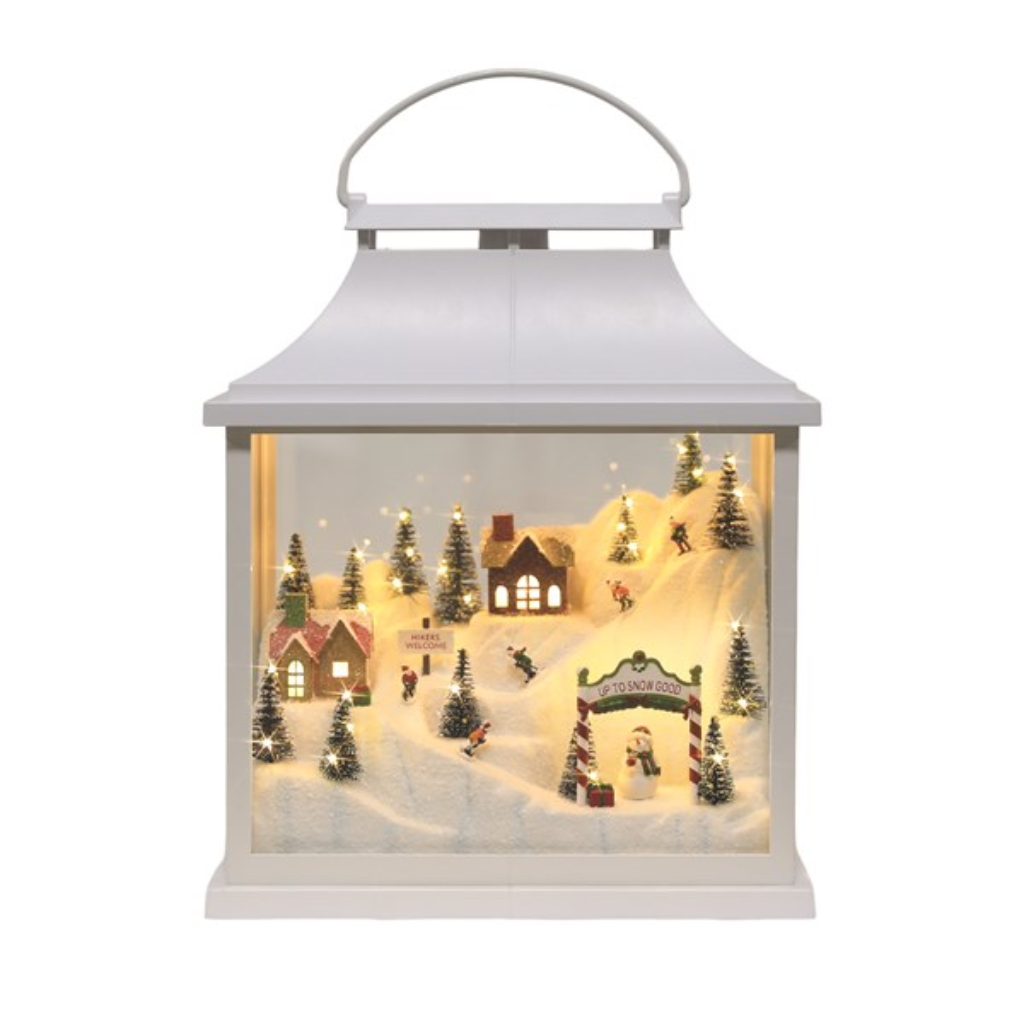 LED Village Lantern 30x36cm 36623 Straits Home and Gift Mulligans of Ballaghaderreen