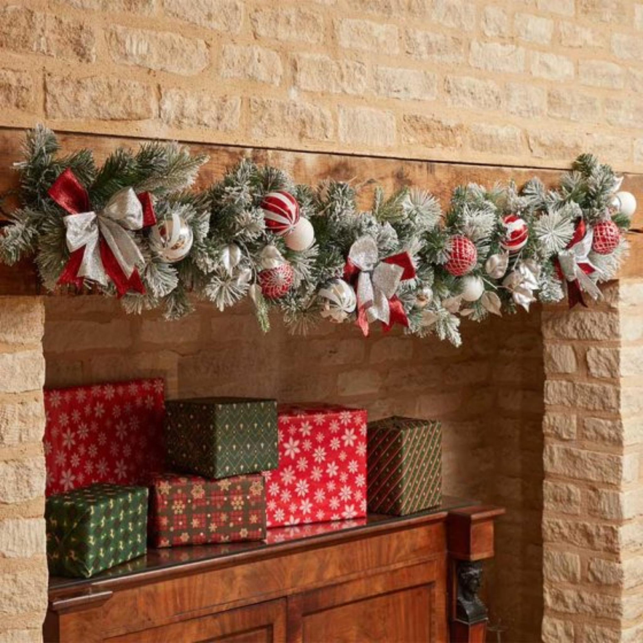 Lapland Garland - 180cm 2543107 Smart Garden Christmas Mulligans of Ballaghaderreen