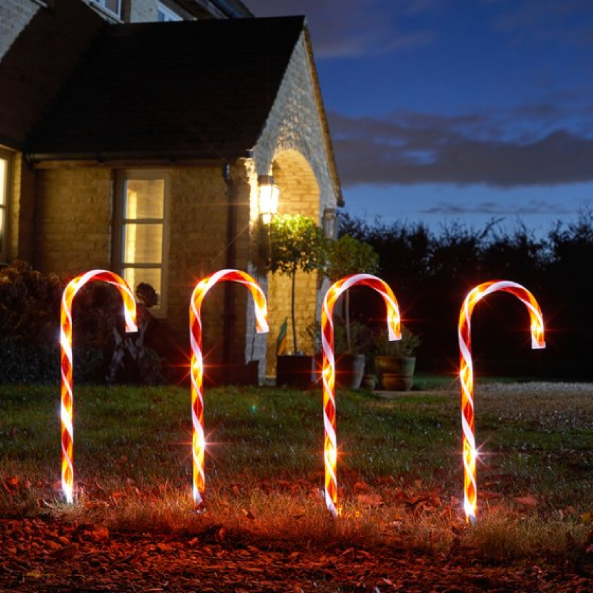 Large CandyCane Stakes - Set of 8 2501023 Smart Garden Christmas Mulligans of Ballaghaderreen