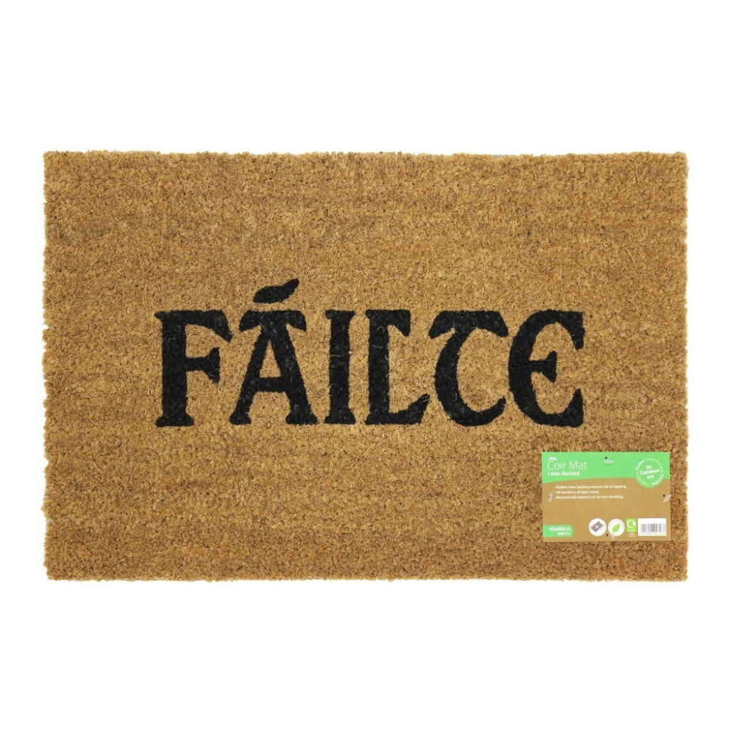 Latex Coir Failte 40x60cm 02-729 JVL Mulligans of Ballaghaderreen