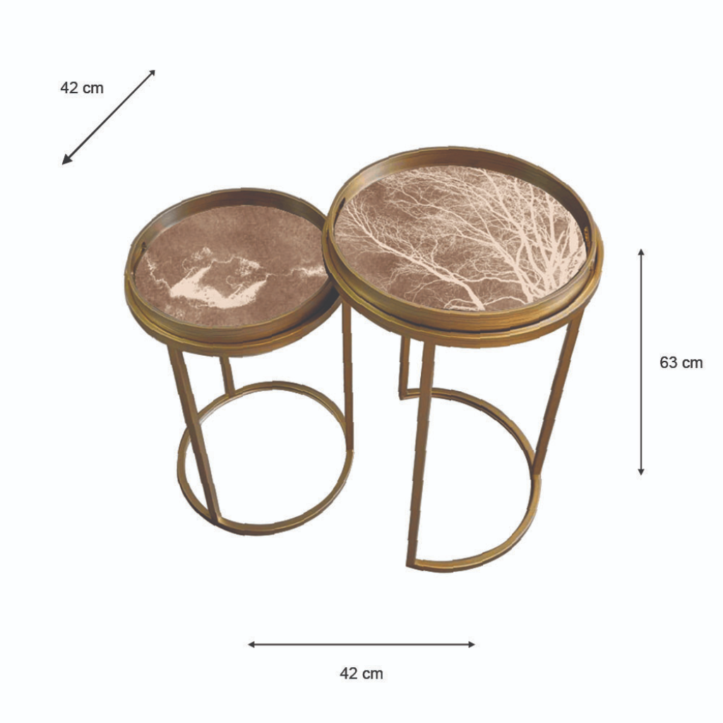 Laya s/2 Tray Tables TL7447 Tara Home Mulligans of Ballaghaderreen