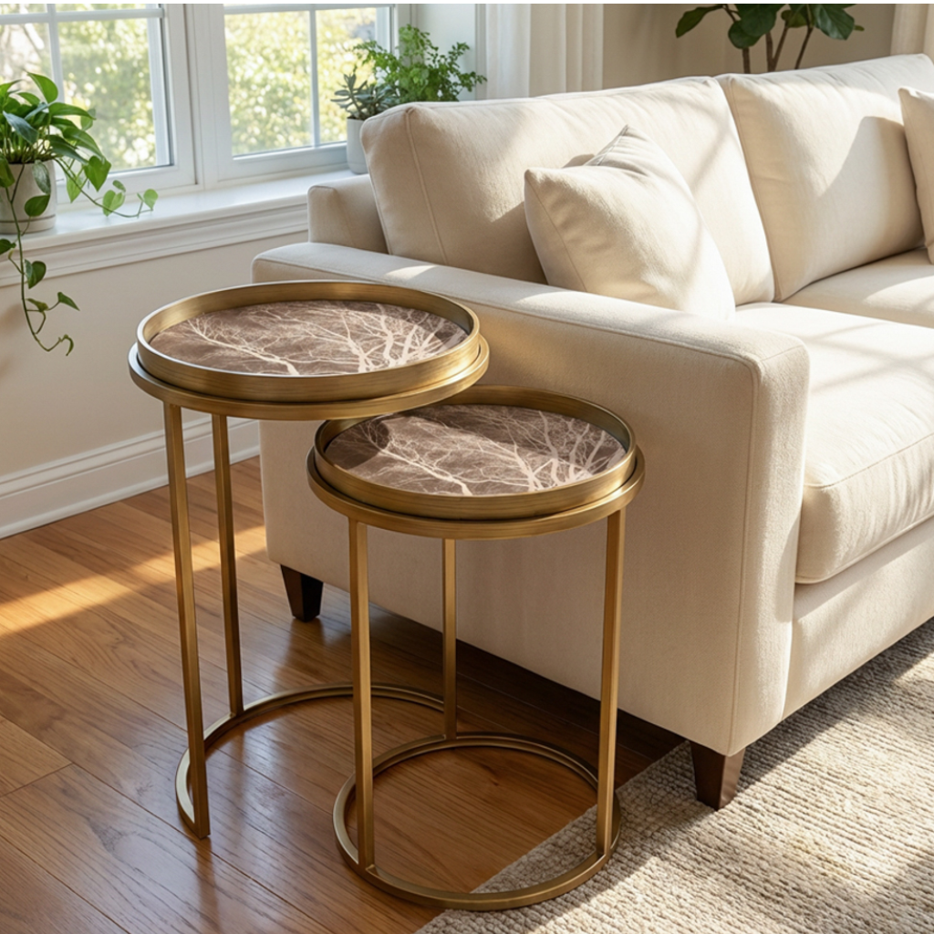 Laya s/2 Tray Tables TL7447 Tara Home Mulligans of Ballaghaderreen
