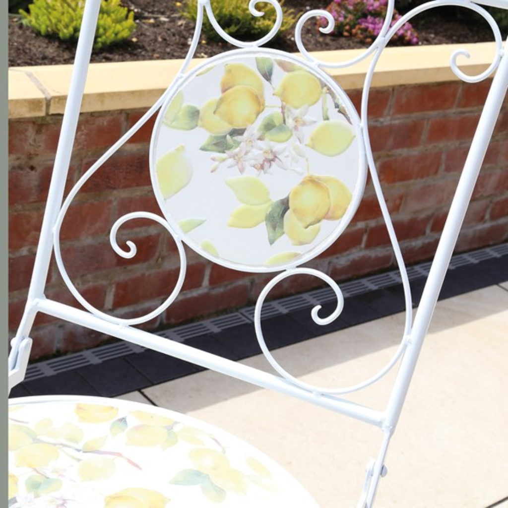 Letino Bistro Set - Lemon Design 35081 Straits Home and Gift Mulligans of Ballaghaderreen