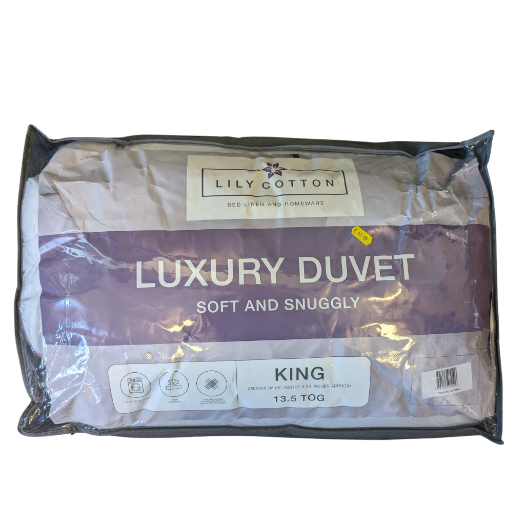 Lily Cotton 13.5 TOG Luxury Duvet LC135TOGLDK Lily Cotton Mulligans of Ballaghaderreen