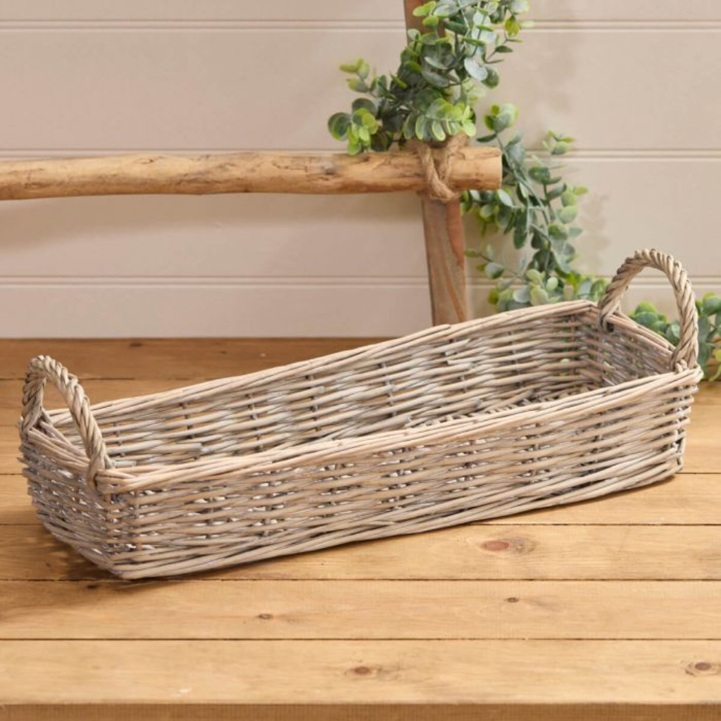 Long Rectangular Willow Tray 8WI102 Richard Lang - Mulligans of Ballaghaderreen