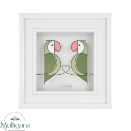 Lovebirds - Black Hen Design Mulligans of Ballaghaderreen