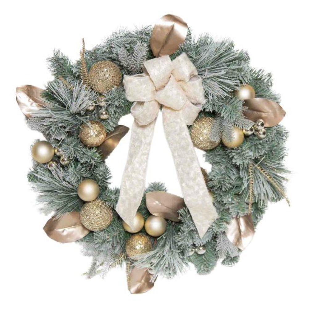 Luxury Champagne Wreath 76cm Y42.C44984 Harold Elmes Mulligans of Ballaghaderreen
