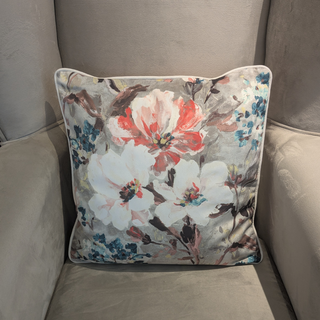 Magnolia Red Feather Scatter Cushion MRFSC Milford Linen Mulligans of Ballaghaderreen