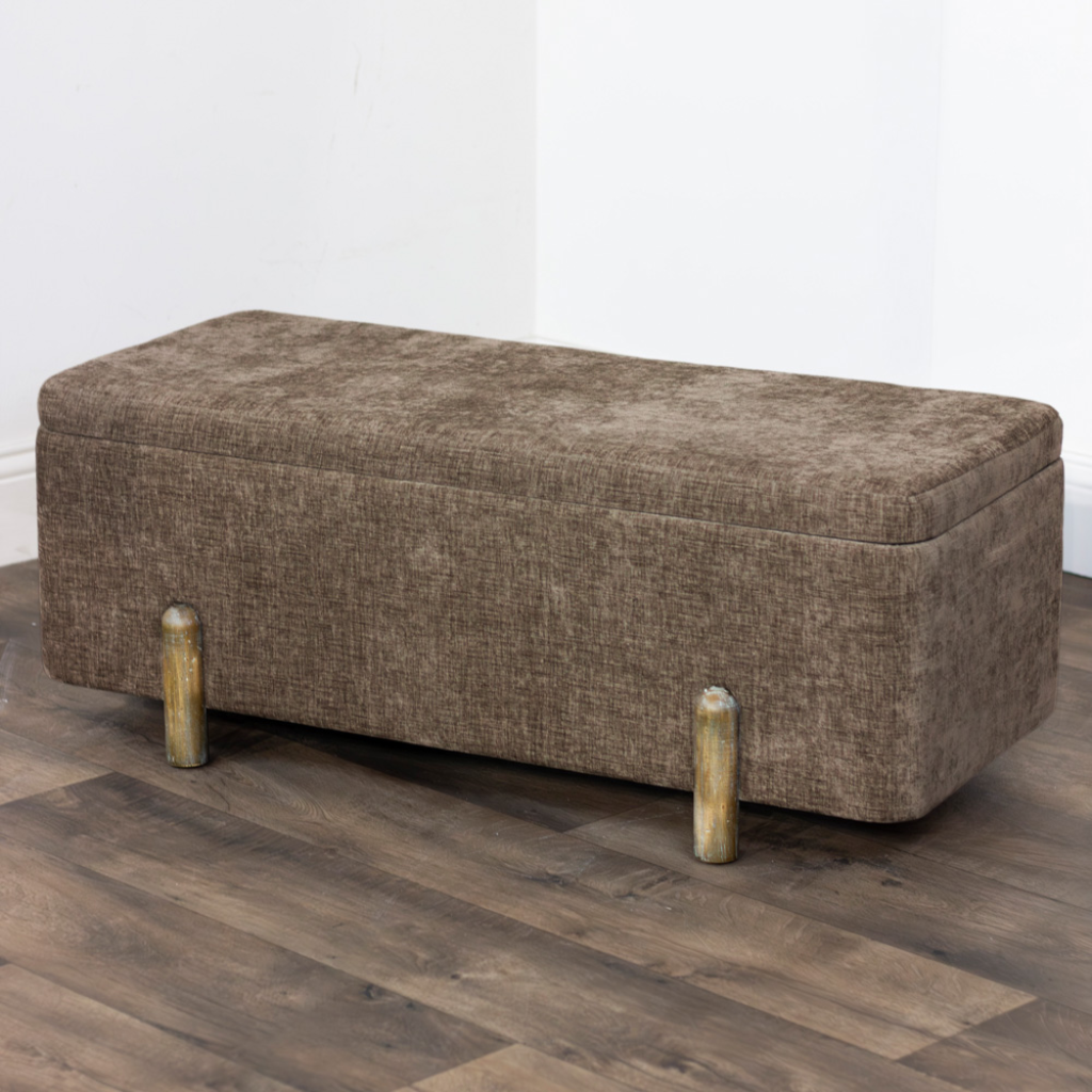Maya Cappuccino Storage Bench - Small Large TL7089 Tara Lane Mulligans of Ballaghaderreen