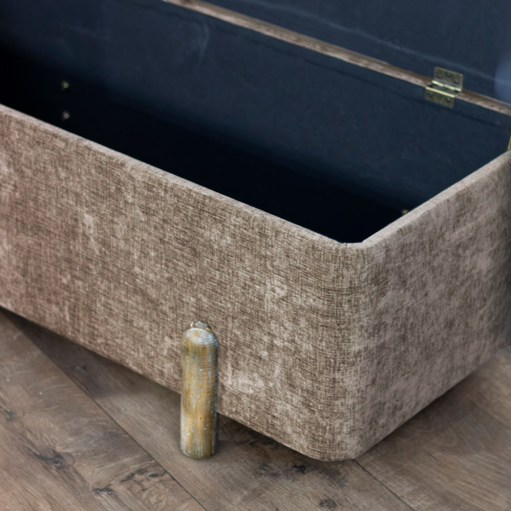 Maya Cappuccino Storage Bench - Small Large TL7089 Tara Lane Mulligans of Ballaghaderreen