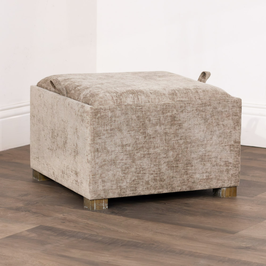 Maya Tray Table Pouffes - Sand TL7086 Tara Lane Mulligans of Ballaghaderreen