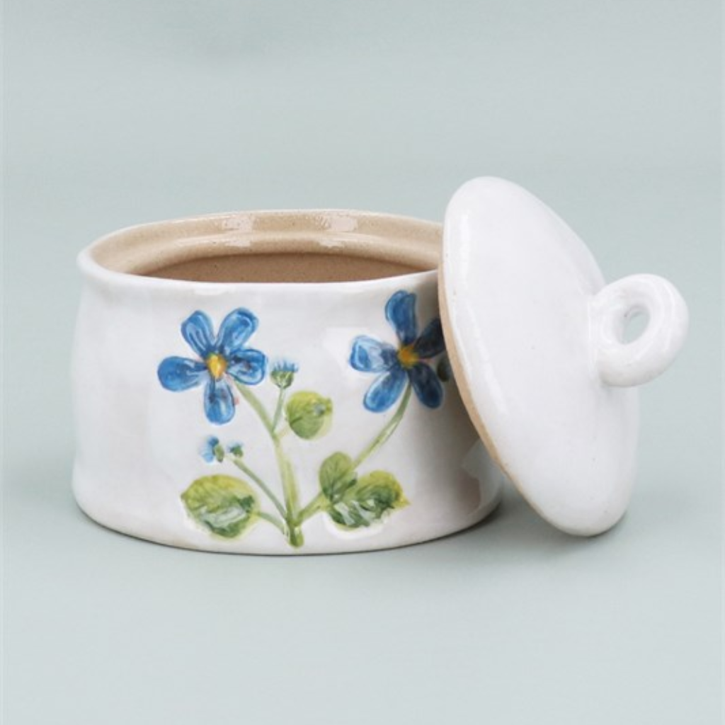 Mini Storage Jar - Meadow 80270 Gisela Graham Mulligans of Ballaghaderreen