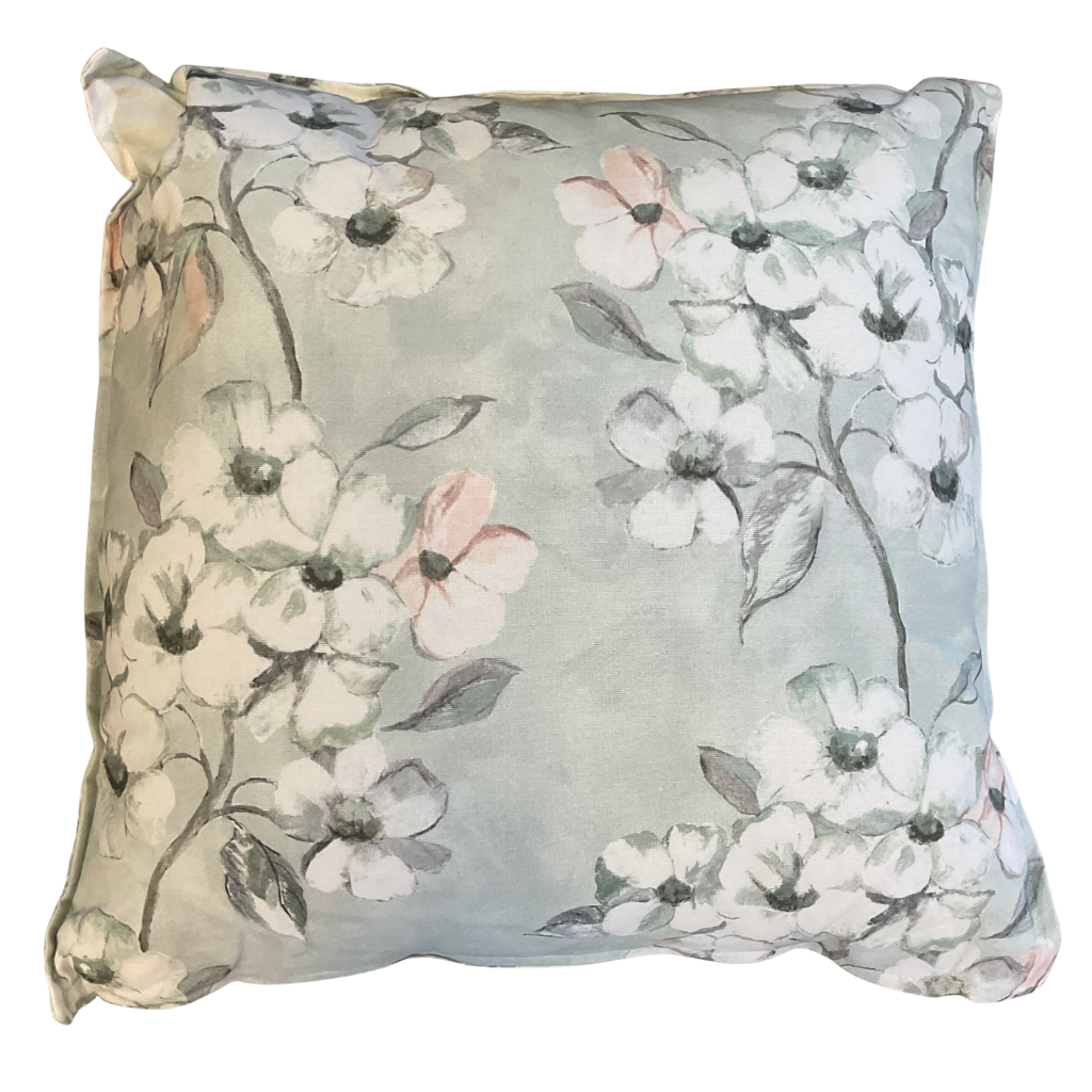 Mint Floral Feather Scatter Cushion MFFSC Medicare Textiles Mulligans of Ballaghaderreen