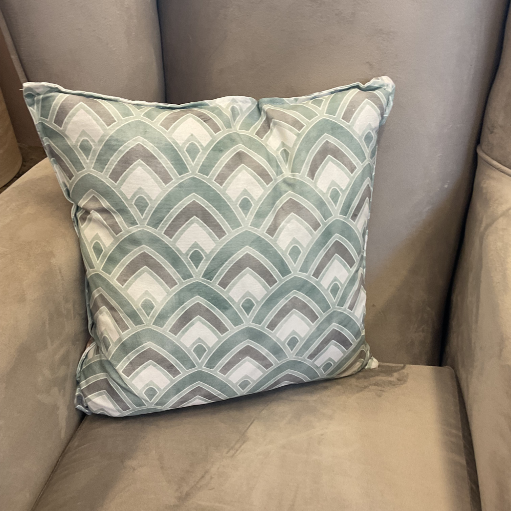 Mint Floral Feather Scatter Cushion MFFSC Medicare Textiles Mulligans of Ballaghaderreen