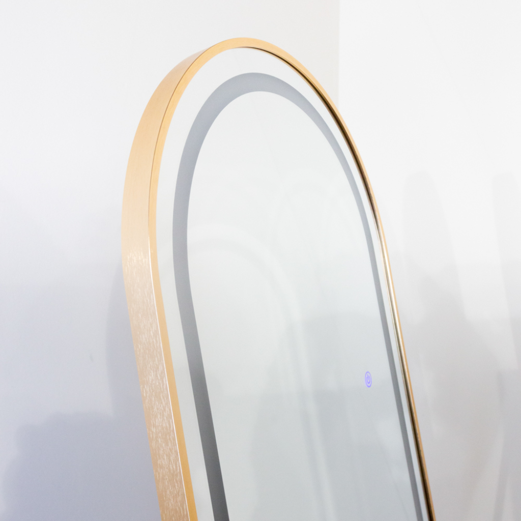 Modena LED Cheval Arch Mirror Gold 160 x 50cm TL6297 Tara Lane Mulligans of Ballaghaderreen