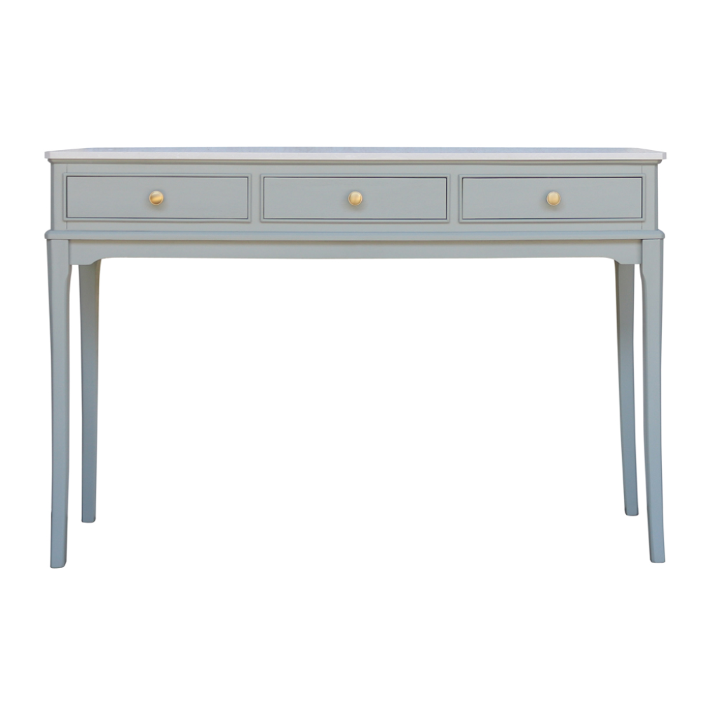 Monroe 3 Drawer Console with Marble Top - Sage TL6600 Tara Lane Mulligans of Ballaghaderreen