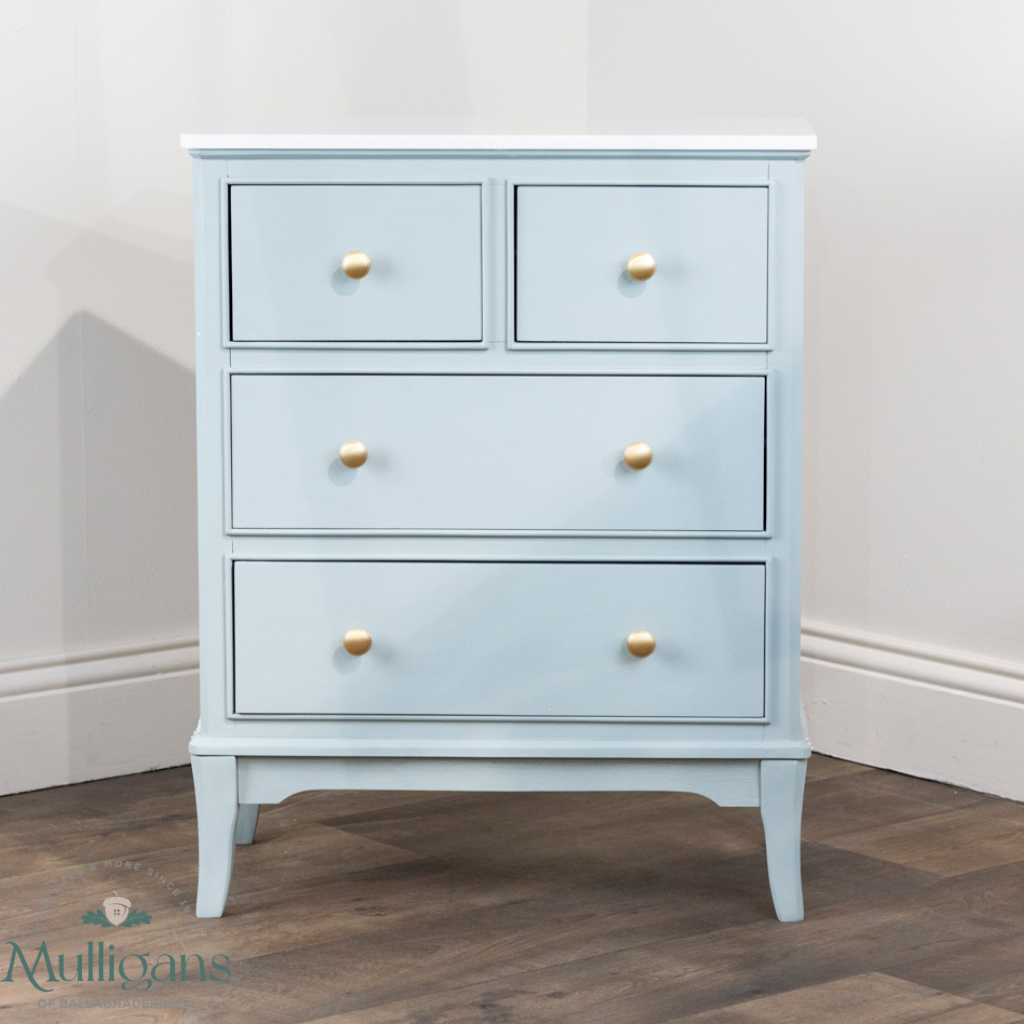 Monroe 4 drawer cabinet with marble top sage TL6602 Tara Lane Mulligans of Ballaghaderreen