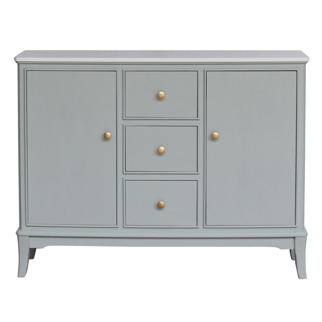 Monroe Slim Sideboard with Marble Top - Sage TL7229 Tara Lane Mulligans of Ballaghaderreen